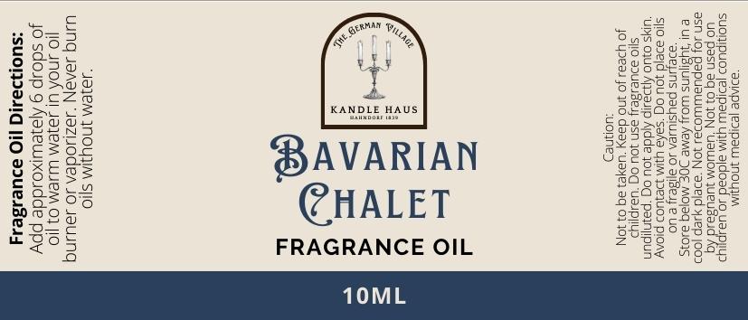 Fragrance Bottle - Bavarian Chalet