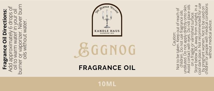 Fragrance Bottle - Eggnog