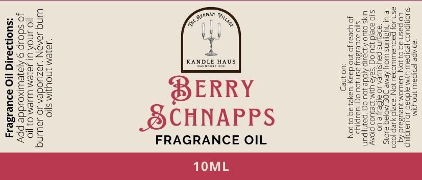 Fragrance Bottle - Berry Schnapps