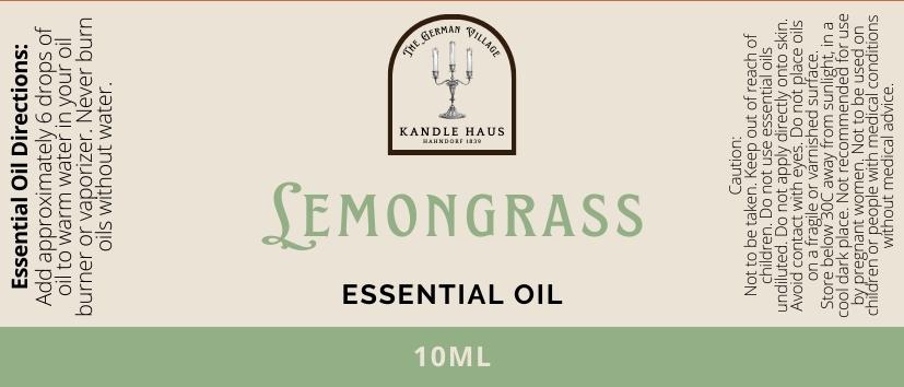 Essential Oil Bottle - Lemongrass