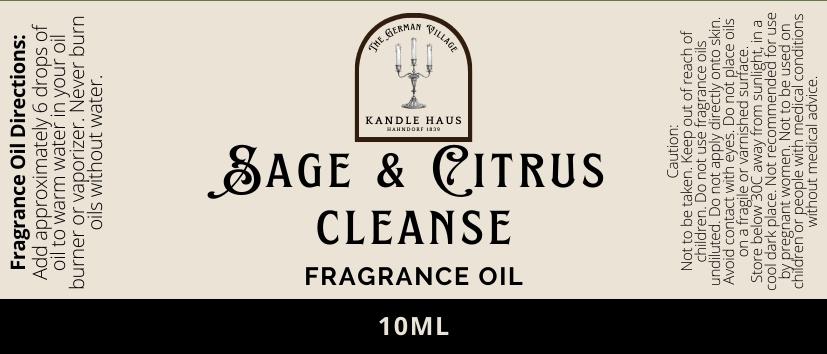 Fragrance Bottle - Sage And Citrus