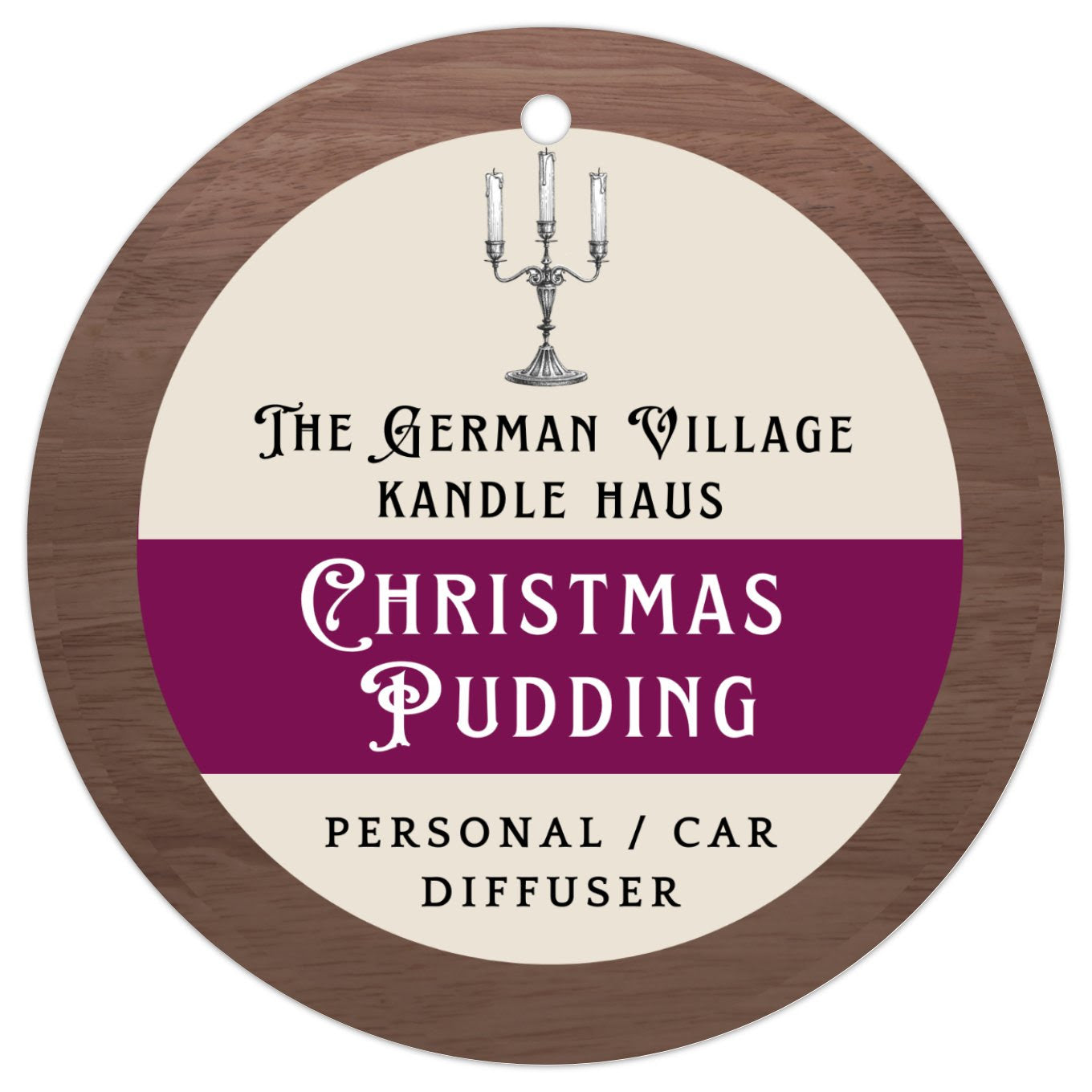 Personal Diffuser - Christmas Pudding