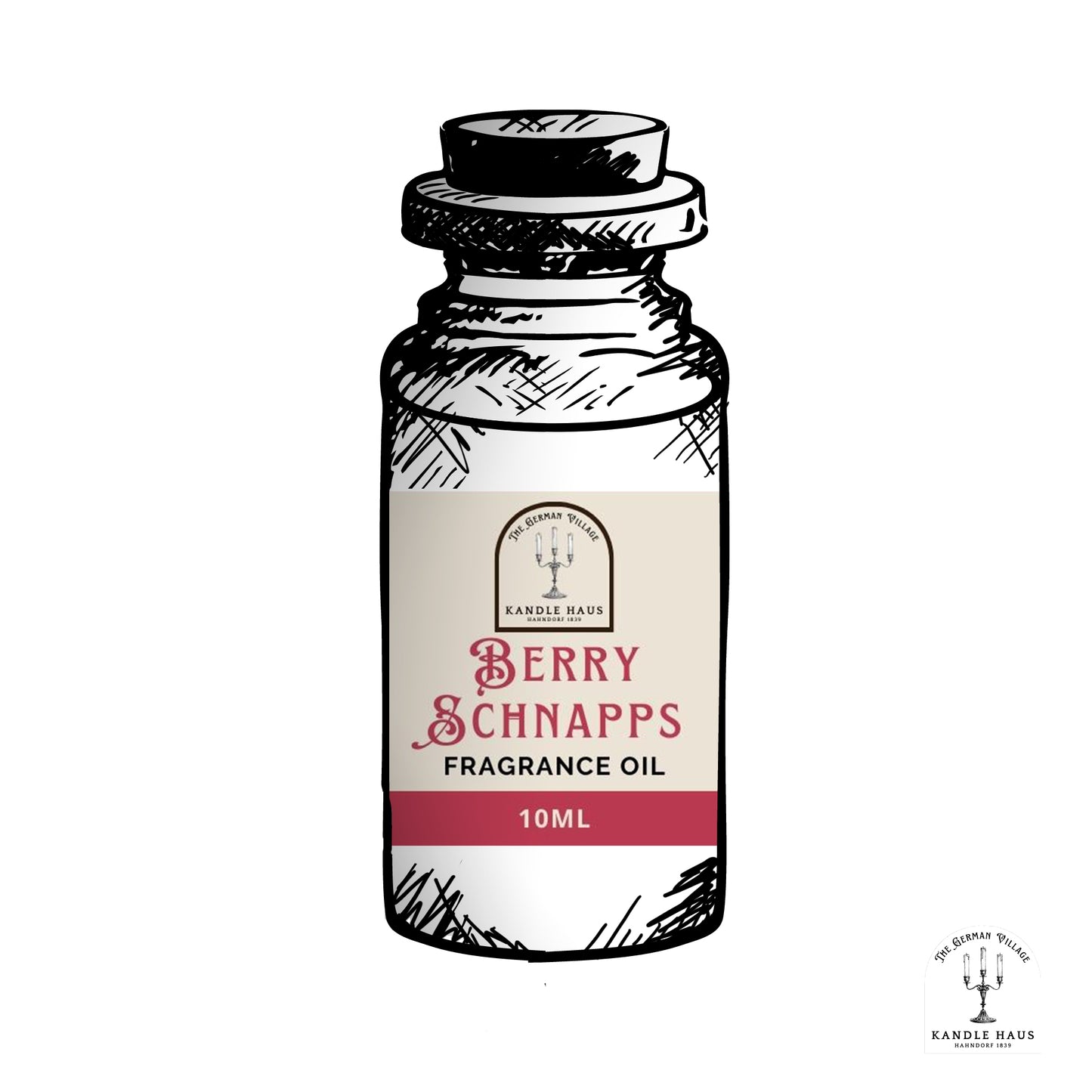 Fragrance Bottle - Berry Schnapps