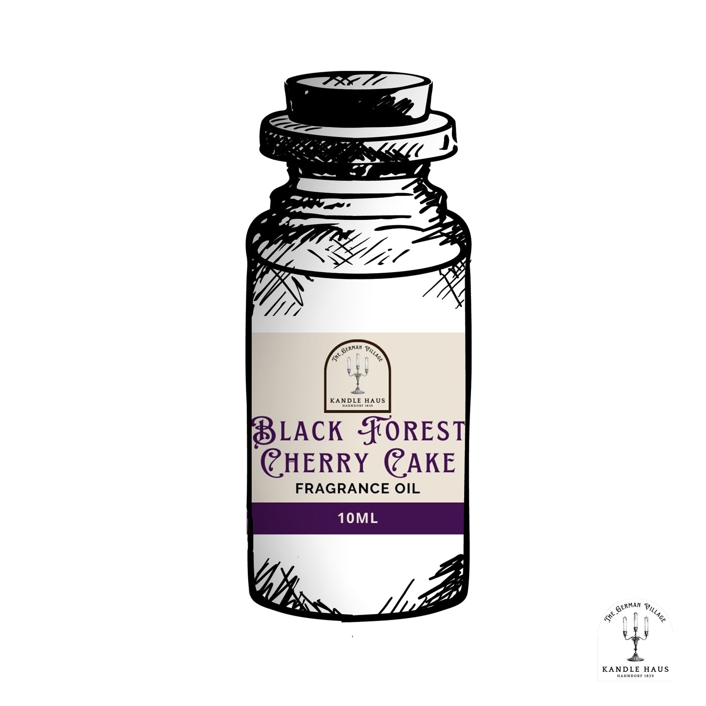 Fragrance Bottle - Black Forest Cherry Cake
