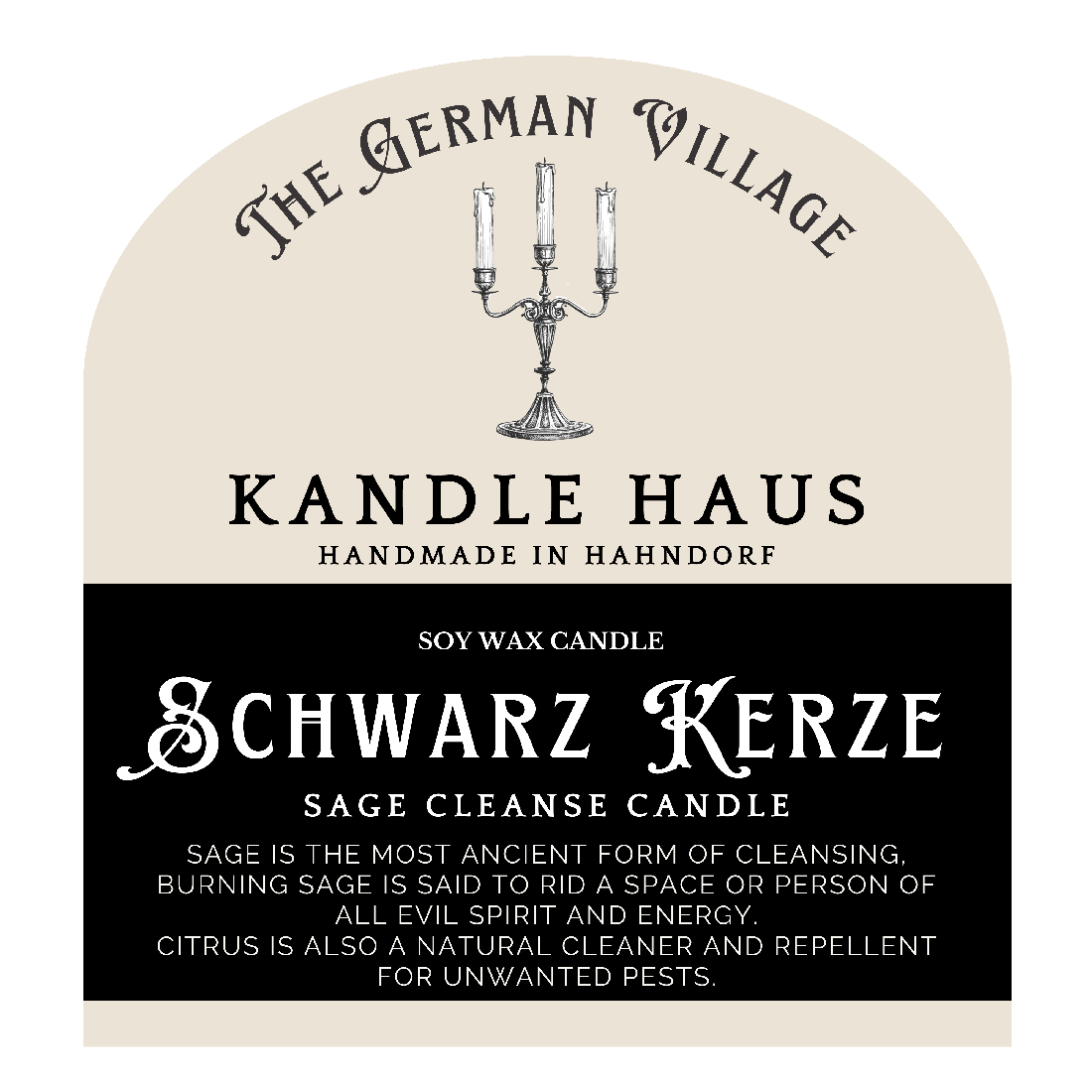 Schwarz Kerze