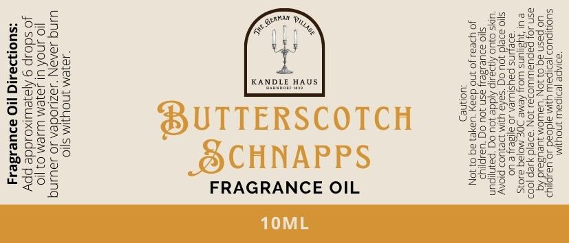 Fragrance Bottle - Butterscotch Schnapps