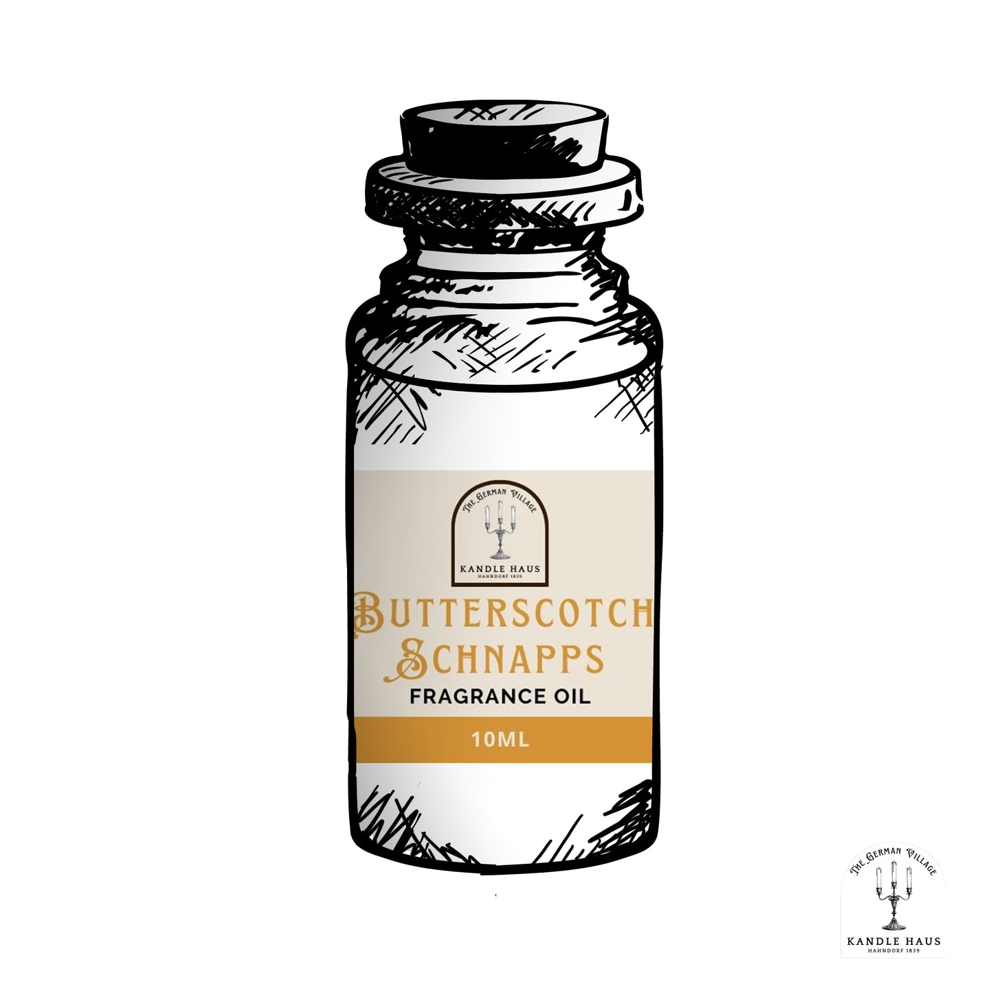 Fragrance Bottle - Butterscotch Schnapps